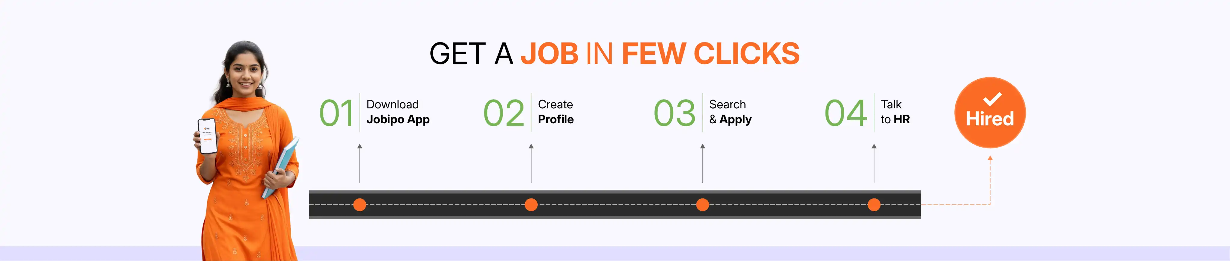 GET A JOB IN FEW CLICKS