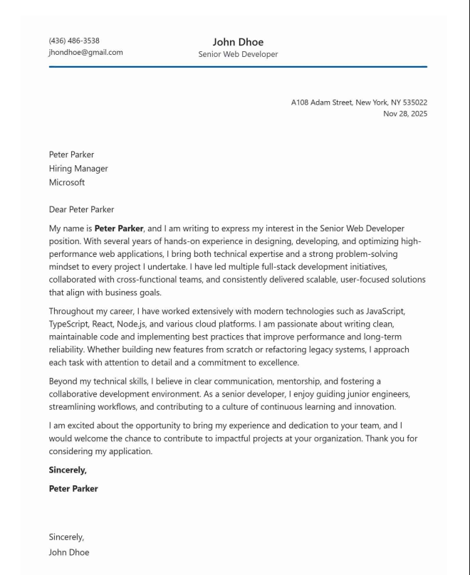 Highlight Header preview