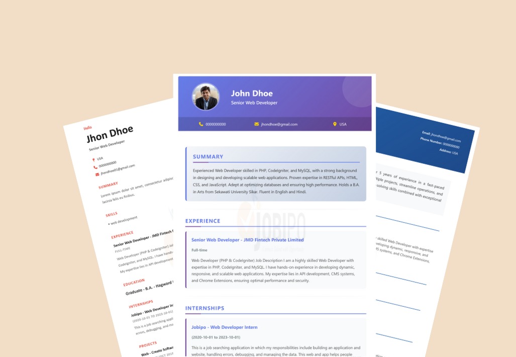 Resume Templates